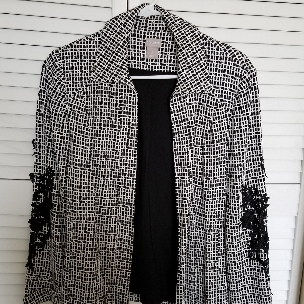 Chico's menswear inspired jacket